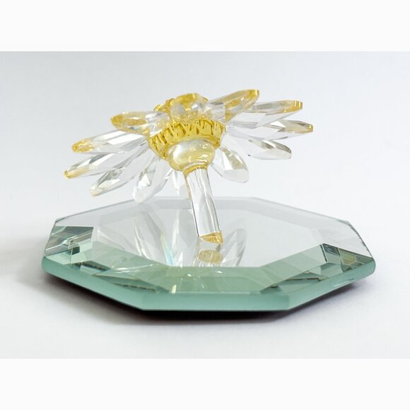 Swarovski - Vintage 1999 RETIRED Crystal Yellow Daisy Flower - Picture 4 of 13